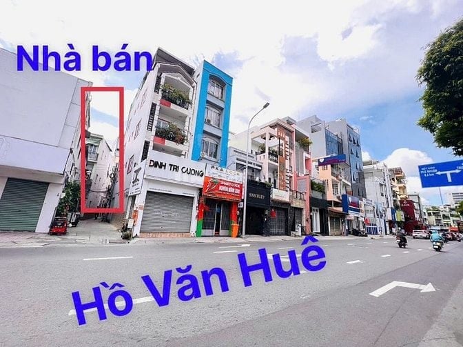 Bán nhà Hồ Văn Huê - Hoàng Văn Thụ, P. 9, Phú Nhuận. 2 lầu, giá 5,98tỷ