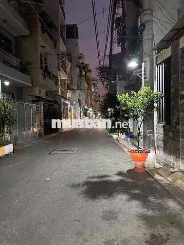HẺM 4M THÔNG - HUỲNH VĂN BÁNH - 4 TẦNG BTCT - 52M2(4x13) - GẦN MẶT TIỀ