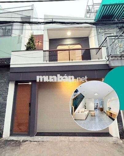Nhà 2 Lầu Mới Giá Rẻ Hẻm Đường Dương Thị Mười P. TCH, Q12