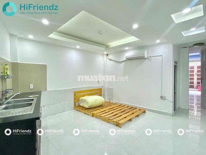 Sát cầu Phú Định Studio Trệt vân tay Full nội thất cơ bản Free 2 xe