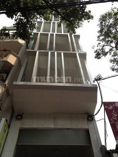 BÁN NHÀ MẶT TIỀN CAO THẮNG, P.12, Q.10, DT: 5,5x19m, 5 Tầng, Hầm, sân 