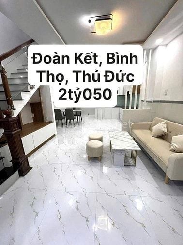 Nhà đường Đoàn Kết, Thủ Đức gần Đại học Sư Phạm Kĩ Thuật 