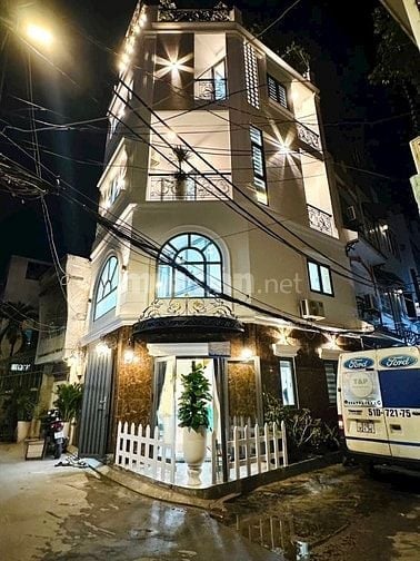 ⭐️Nhà 4 Lầu tuyệt đẹp Cao cấp góc 2 mặt hẻm xe hơi Hồ Biểu Chánh, P11