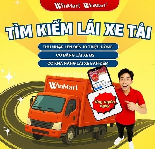 Tuyển dụng Lái xe (Xe tải bằng B2)