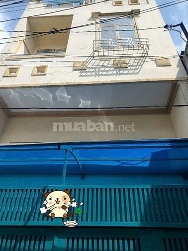Bán Nhà Ngang 4,5m 2 lầu đúc không QH hẻm 368 Tôn Đản P4 Q4