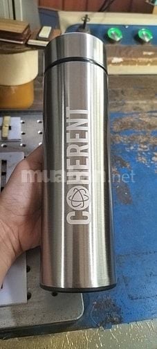 Khắc Chữ Lên Bình Giữ Nhiệt INOX ở HCM 
