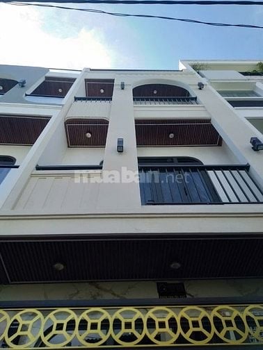 NHÀ MỚI BÌNH THẠNH- ⭐ ⭐ -48 M2- 4 LẦU - 4 -NGANG 4 X 12- NỞ HÂU- HẺM 4