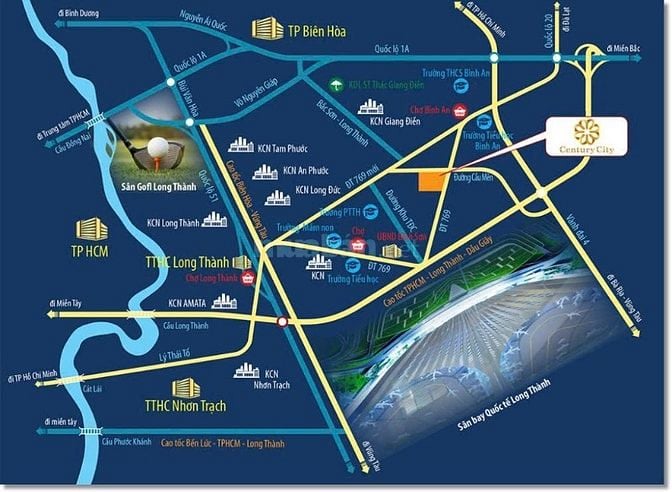 CENTURY CITY – “ĐÓN SÓNG SÂN BAY LONG THÀNH – CƠ HỘI TĂNG TRƯỞNG VÀNG 