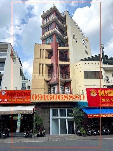 BÁN NHÀ MẶT TIỀN : 240 CAO THẮNG - P. 12 - Q. 10 - TPHCM.