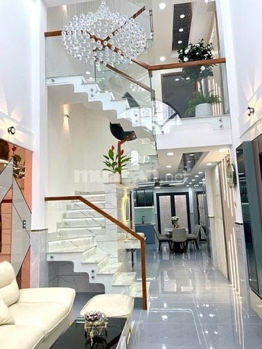 NHÀ LÊ VĂN THỌ 63M2 HXH 4 TẦNG ĐỦ NỘI THẤT KHU CAO TẦNG CHỈ 7,65 TỶ