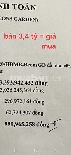 Căn Shophouse trệt, DA, Bcons Garden Phạm Hữu Lầu, Dĩ An, TPHCM