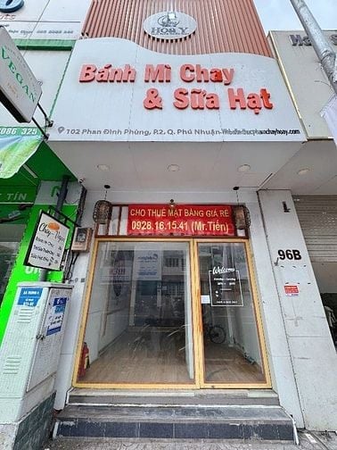 CHO THUÊ MẶT BẰNG đường PHAN ĐÌNH PHÙNG, P.CẦU KIỆU, TPHCM. Giá 20tr