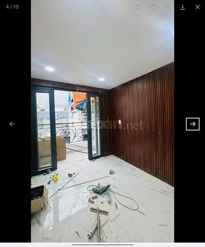 Bán nhà hẻm Nguyễn Văn Cừ Q1 3x11m 4 tầng mới đẹp chỉ 6,8 tỷ.