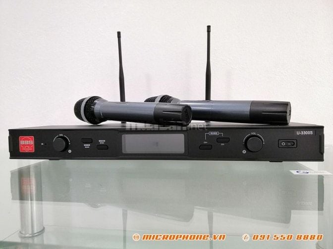 🎤 MICRO KHÔNG DÂY BBS U-3300S – CHUYÊN NGHIỆP, ỔN ĐỊNH, CHỐNG HÚ TỐT