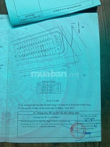 cần bán lô đất thổ cư hoàng minh anh tuấn Phước long B Q9