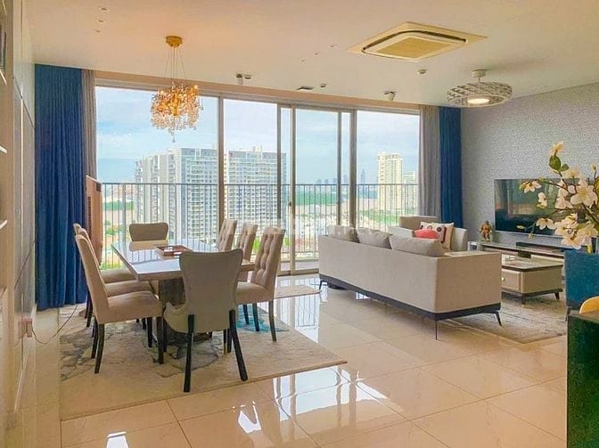 Bán Căn hộ tại Waterina Suites 3 phòng ngủ tầng cao view sông 160m2