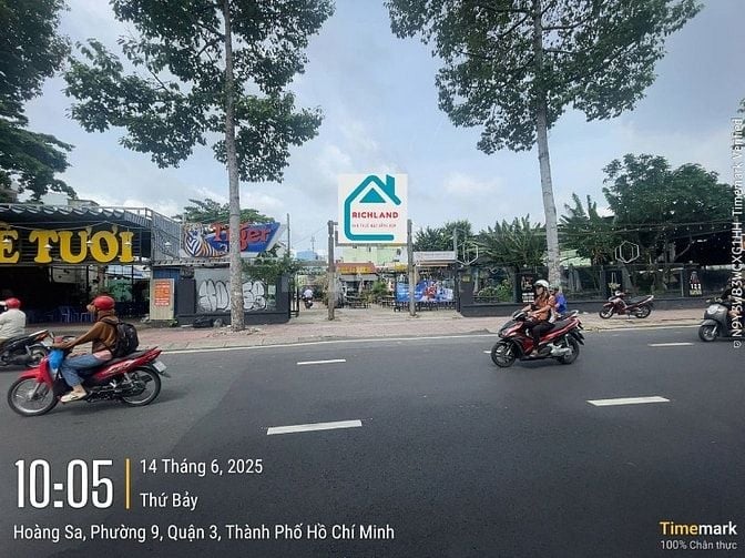 Cho thuê đất mặt tiền 873 Hoàng Sa, Phường 9, Quận 3, Hồ Chí Minh