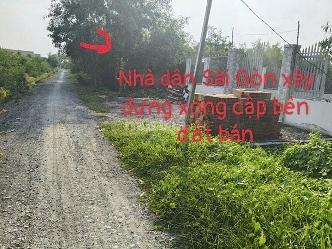 Cần Bán gấp đất vườn Ấp 5 xã Thạnh Lợi, Tây Ninh..(Long An cũ)