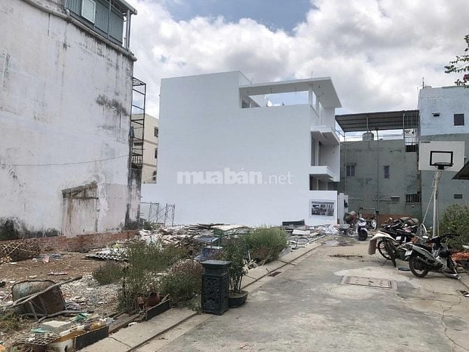 Đất full thổ cư ngay Nơ Trang Long giá 4tỷ580 diện tích 85m2 HXH5M SHR