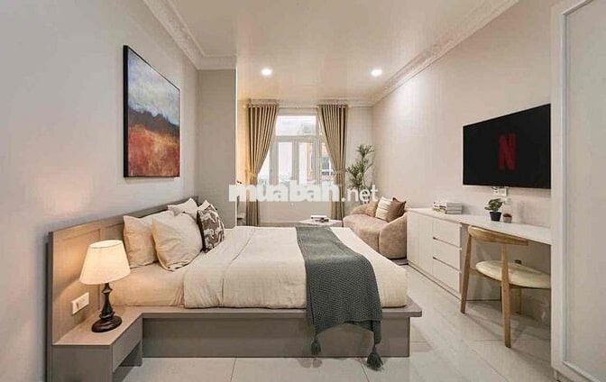 HÀNG MỚI TOANH VỪA KHAI TRƯƠNG FULL NỘI THẤT  45M2 GIÁP Q1, BÌNH THẠNH