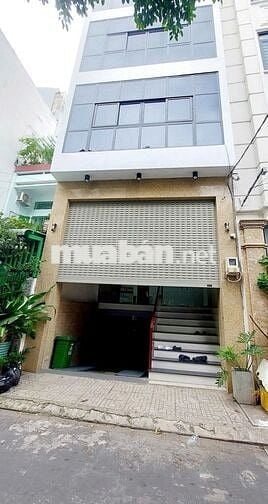 TÒA NHÀ ỐP KÍNH - 68E Út Tịch, P.4, Tân Bình, 6x20m, có HẦM xe