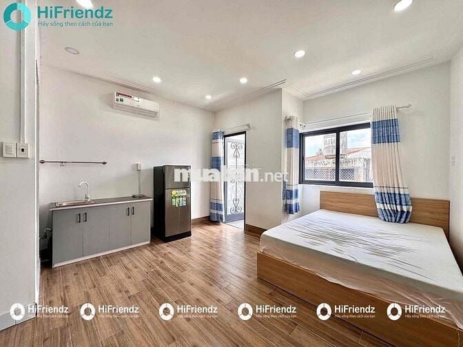 CHO THUÊ STUDIO BANCOL 25M2 FULL NỘI THẤT - SÁT ĐẠI LỘ VÕ VĂN KIỆT 🏡