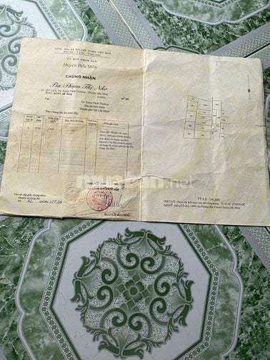 Đất Lúa MT Nhựa XTT4 Hóc Môn. Giá 5,2tr/m²