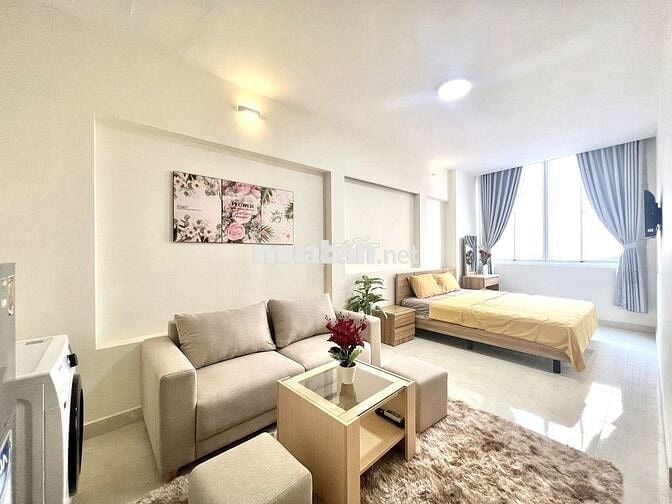 CĂN HỘ 30M2 ĐẦY ĐỦ NỘI THẤT MÁY GIẶT RIÊNG NGAY BV TỪ DŨ