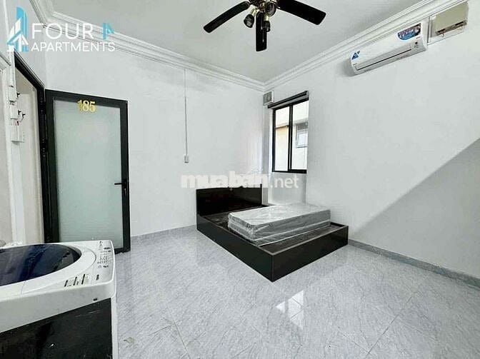 Cho Thuê Phòng Bình Thạnh gần Thị Nghè, giáp Q1_Máy Giặt riêng,Cửa sổ