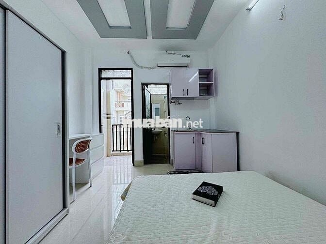 STUDIO FULL NỘI THẤT CÓ BANCOL NGAY NGUYỄN VĂN ĐẬU