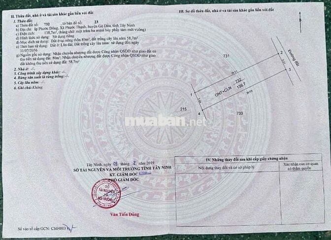ĐẤT THÔ CƯ NGỘP 5x27MÉT NỞ HẬU SỔ RIÊNG GẦN KCN PHƯỚC ĐÔNG