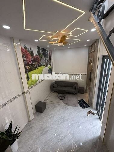NHÀ NHỎ XINH TỪNG CM, DTSD 40M2 , SÁT DƯƠNG QUẢNG HÀM, P5, GIÁ 2.8 TỶ