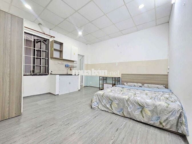 CHO THUÊ CHDV 30M2 FULL NỘI THẤT ĐƯỜNG CHU VĂN AN GẦN CHỢ BÀ CHIỂU