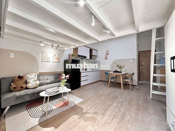 ☄️Căn hộ Duplex - Ban Công - Cửa sổ Trời -Full NT -32m2- Bình Thạnh ⛅️