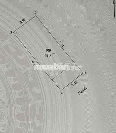 Hiếm! Khương Trung, 30m ra ô tô, nhà đẹp dân xây, 4 ngủ. 32mx4T. 6,5ty