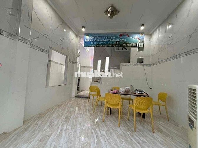 NHÀ MT ĐƯỜNG 7.5m  GẦN TRƯỜNG, CHỢ RA BIỂN MÁN THÁI 200M