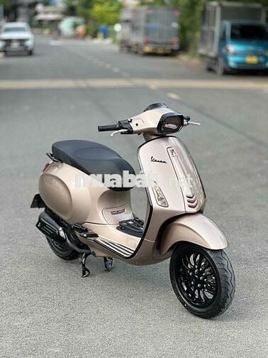 Vespa 125 Mix Nâu TFT Chủ Phố Leng Keng Có Góp🎉🎉🎉