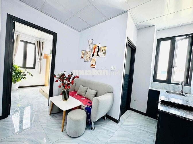 Căn Hộ 1PN Full NT - Thang Máy ,Hầm Xe Ngay Trục Đường Nguyễn Văn Linh
