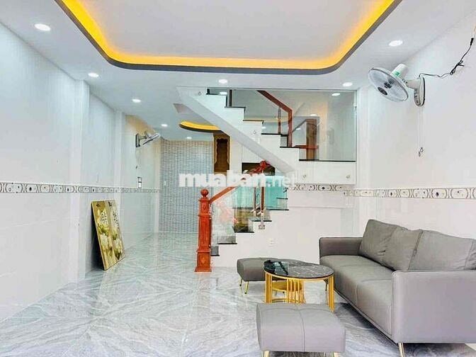 BÁN NHÀ HẺM BÙI VĂN NGỮ , HIỆP THÀNH , NGANG 4x10M