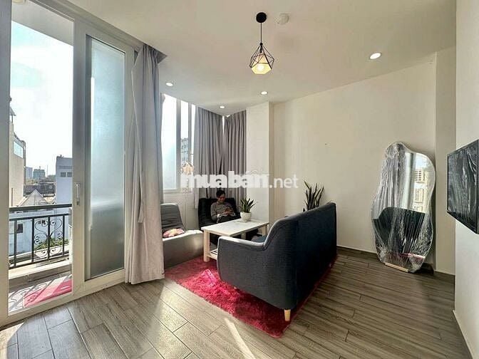 🔥CHO THUÊ LÊ VĂN SỸ-1 PHÒNG NGỦ BAN CÔNG-TÁCH BẾP-FUL NT-35M5