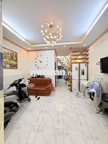 GẦN  CHỢ PHẠM VĂN HAI NHÀ MỚI ĐẸP GẦN 50M2 2TẦNG 3PN HOÀN CÔNG Đủ