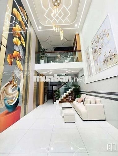 HẺM XE TẢI THÔNG HƯƠNG LỘ 2 BÌNH TRỊ ĐÔNG 5 TẦNG 4M x 14M Hơn 6 TỶ