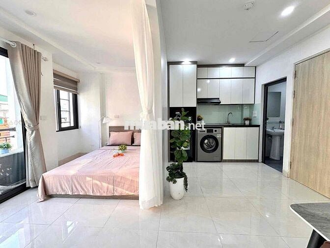 RA MẮT 1 PHÒNG NGỦ SIÊU YÊU VỊ TRÍ NGAY QUẬN 1_BAN CÔNG MÁY GIẶT RIÊNG
