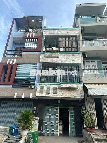 nhà KDC Nam Hùng Vương, mặt tiền chợ, 4x16, 3tấm, sổ hồng, hướng bắc
