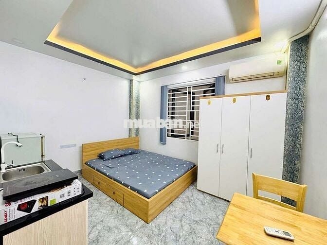 CHO THUÊ PHÒNG FULL NỘI THẤT GẦN CHỢ THẠCH ĐÀ, EMART PHAN HUY ÍCH
