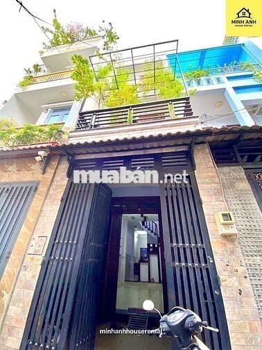 Cho thuê nhà NC full NT 3PN 3WC Phạm Văn Bạch Tân Bình