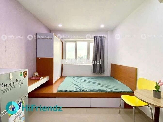 PHÒNG TRỌ FULL NỘI THẤT THIẾT KẾ SIÊU XINH NGAY CHỢ TÂN MỸ
