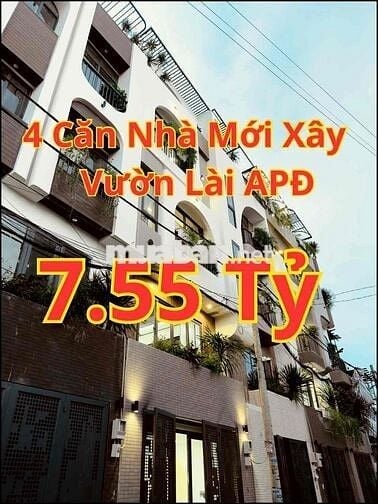 CHỈ CÒN 4 CĂN NHÀ PHỐ HIỆN ĐẠI TẠI HẺM 114 VƯỜN LÀI – AN PHÚ ĐÔNG Q.12