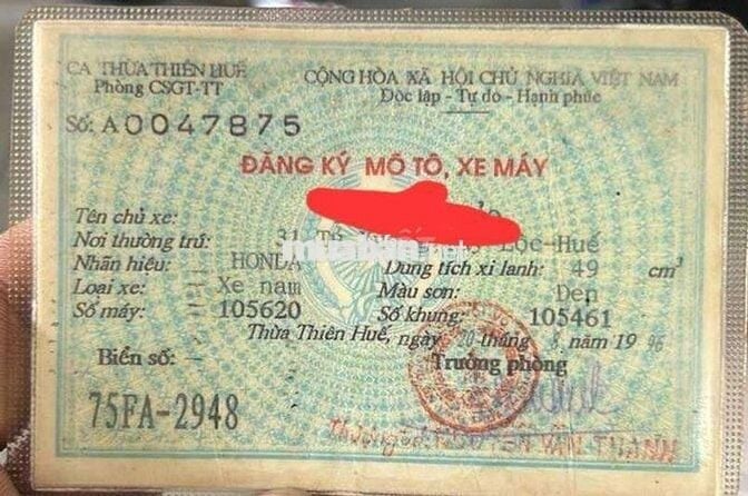 Xe 72 bán 12 triệu
