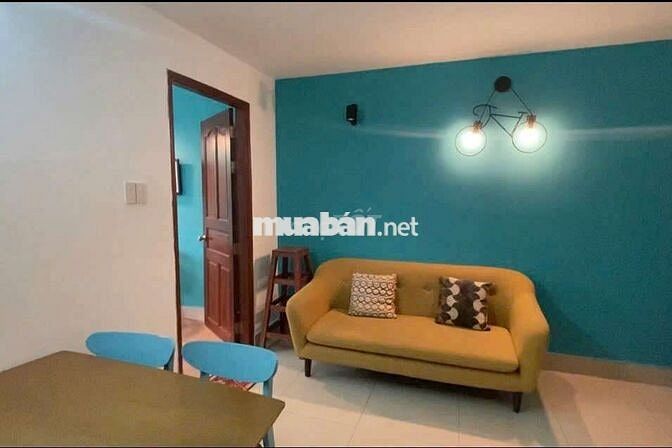 CHO THUÊ CĂN HỘ CADIF 50M2 FULL NỘI THẤT GÓC 2 BAN CÔNG THOÁNG 9TR